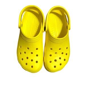 Crocs Unisex Adult Classic Yellow Size M8 W10 Classic Crocs